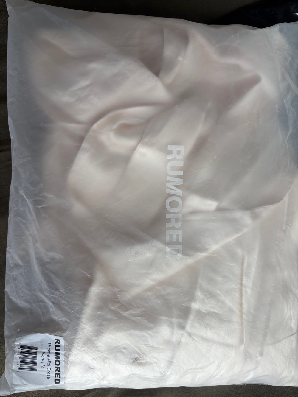 Elegant Cream Backless Satin Maxi Dress with Shoulder Ties - Picture 5 of 6